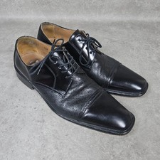 mens salamander perforated cap toe derby shoes, uk 9 eu 43