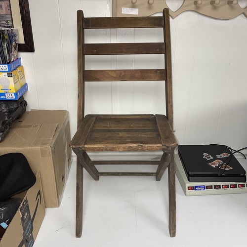 Vintage slat wooden - vintage, folding