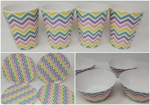 Melamine plates bowls tumblers - melamine,
