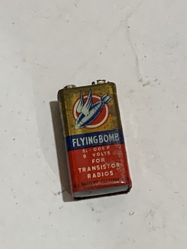 Vintage battery flying bomb 9 - battery,