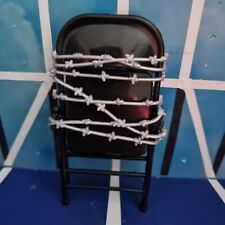 Barbed Wire Steel Chair - AEW Jazwares - Accessories for WWE Wrestling Figures