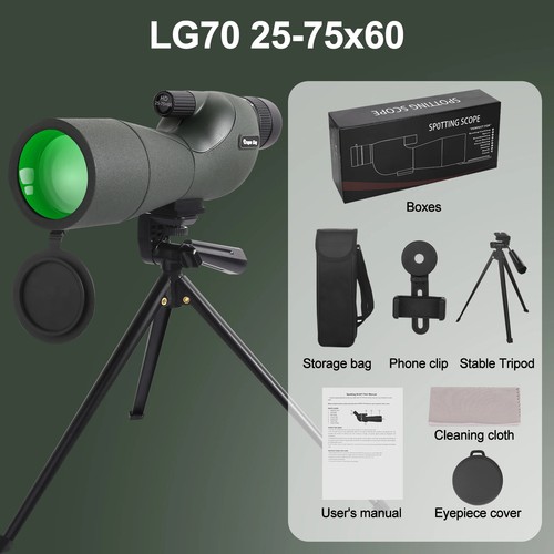 Spotting scope 75x60 - scope, zoom