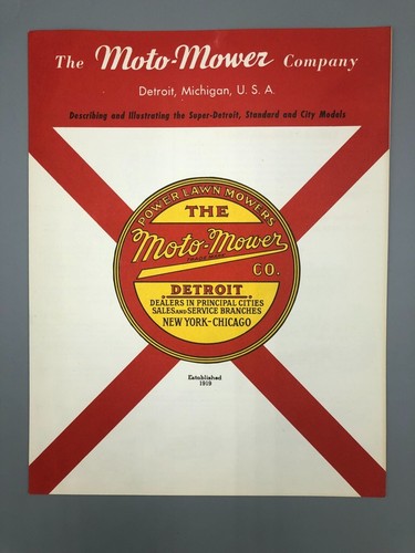 1940s moto mower reel lawn - moto-mower,