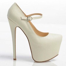 Womens Stiletto Platform High