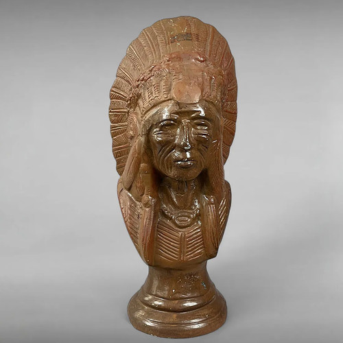 Vintage mid century cast metal - mid-century,