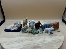 JOB LOT OF 10 WADE Whimsies Dog, Seahorse Animals, Bear, Poodle A/F