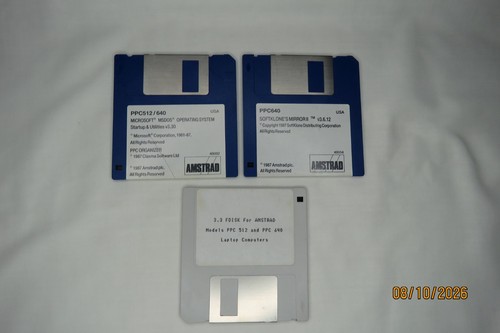 Amstrad ppc640 diskette - amstrad,
