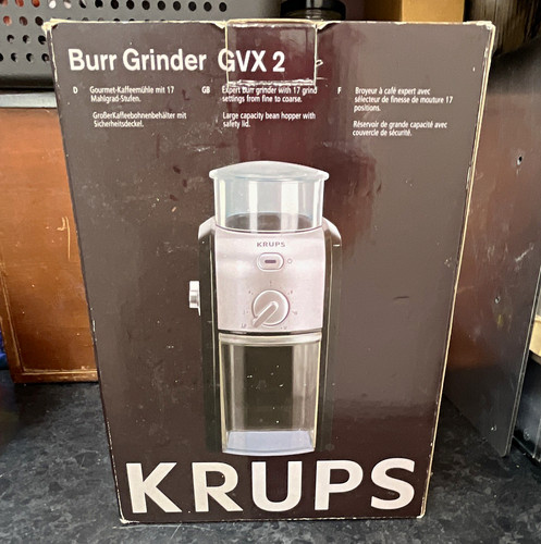 Krups gvx electric burr - krups,