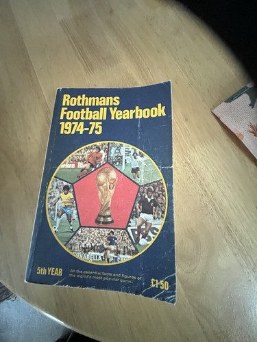 Rothmans football year book - year,