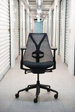 Herman Miller Sayl Office Chair | Black | Lumbar | 4D Adjust Arms | Fully Loaded