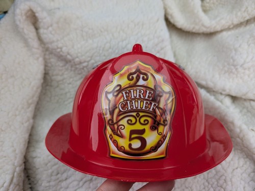 Children plastic fireman - fireman, hat