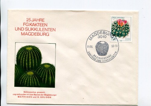 Gdr letter 2806 magdeburg - letter, mi
