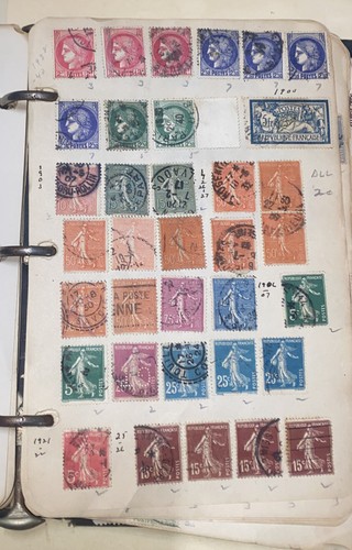 Old france stamps - france, 1903-1938