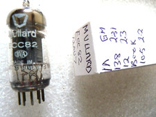 ECC82 12AU7   Mullard  15mm