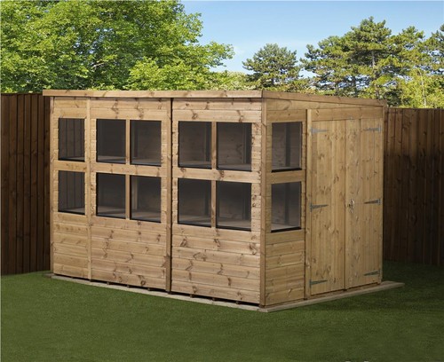 Empire pent potting - potting, shed