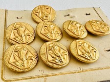 6 Antique VTG Art Nouveau
