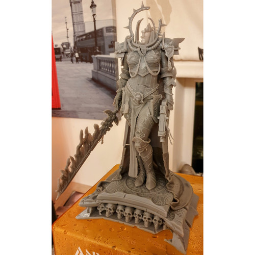 Sister battle saint - saint, statue