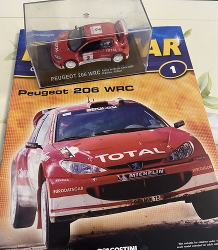 Deagostini ixo peugeot 206 - deagostini,