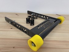 Grab bar twin roller wheelie