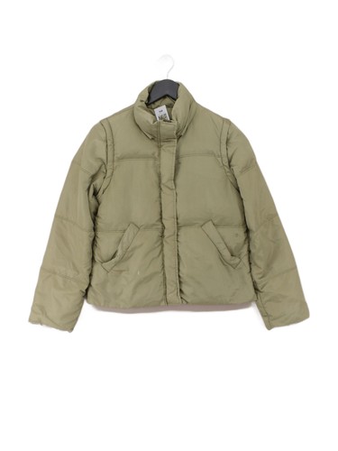 Zara women coat green 100 - women's,