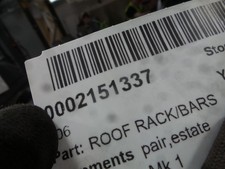 PEUGEOT 206 ROOF RACK RAIL SW S 5 Door Estate 98-09