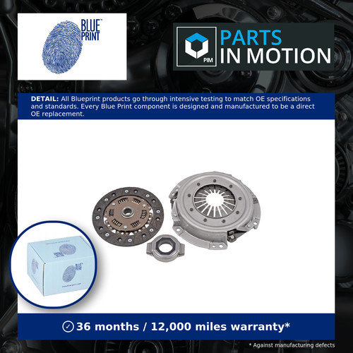 Clutch kit 3pc - kit,