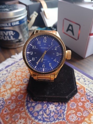 Mens rocawear big gold watch - rocawear,