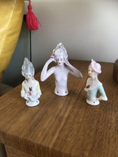 German Art Deco Porcelain Half Dolls