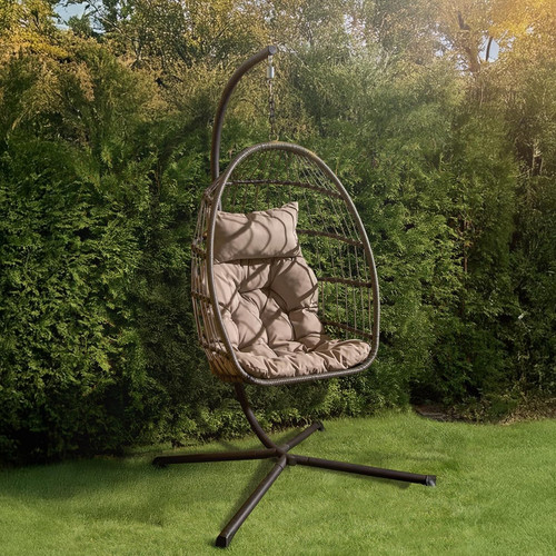Hanging egg chair - hanging,