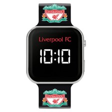Liverpool FC Official Printed Strap LED Kids Watch LFC Gift