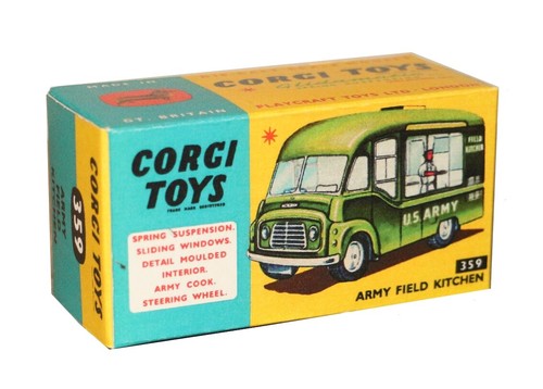 Corgi toys box repro - , 359