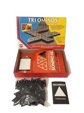 Triominos Game Retro Vintage