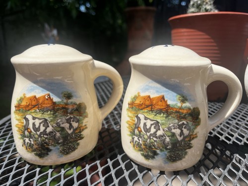 Vintage marshall pottery salt - marshall,