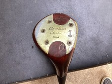 Cleveland Classic USA persimmon Oil Hardened RC 85 driver 44”