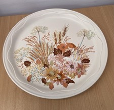 Poole Pottery England Summer Glory Design  31cm Round Serving Platter Plate VGC