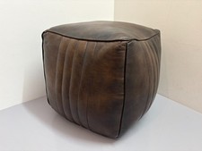 Libra Interiors Cube Pouffe