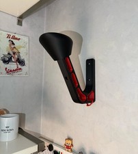 Premium Motorcycle bike Helmet Rack Wall Mount Motorbike  Display-CUSTOM COLOURS