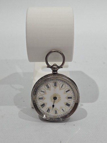 Antique silver ladies pocket - antique,
