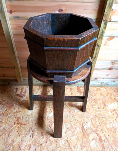 Pair antique solid - antique, oak