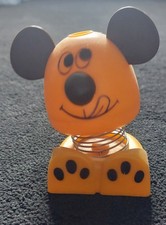 Vintage Retro Cute Dog Bouncy Pen Holder With Spring