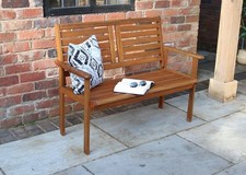 Beautiful 4ft  Two Seat Wooden