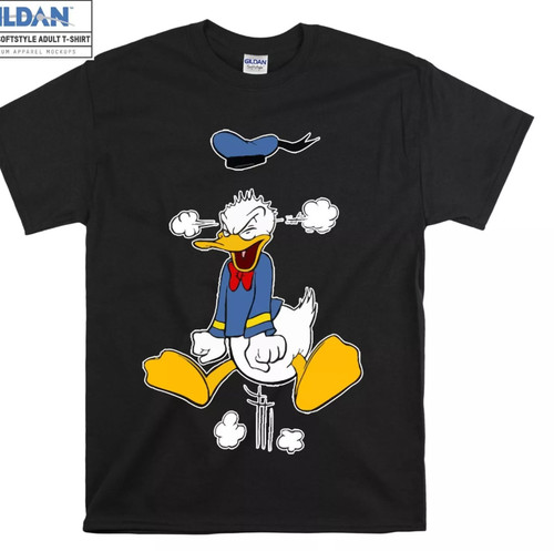 Donald duck shirt cartoon - donald,