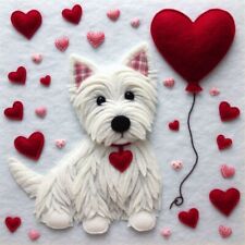 Single Luxury Westie Birthday Card Dog Gift/Present FH