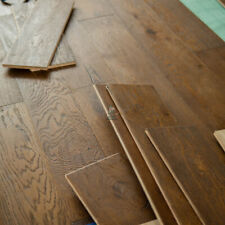 ?NYC 190mm Distressed Antique Brown Oak Engineered Wood Flooring £49.99m2