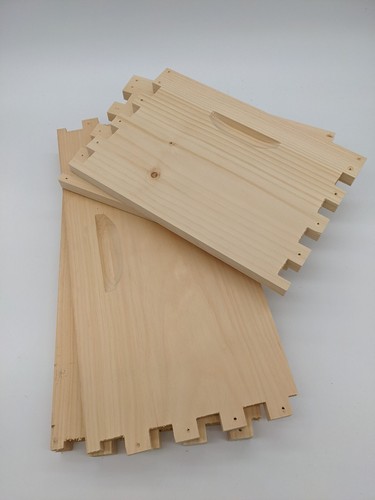 Unassembled deep frame bee - frame,