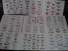 Tattoo Flash Of Small Feminine