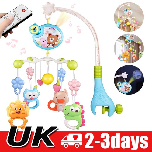 Baby musical crib bed - baby,