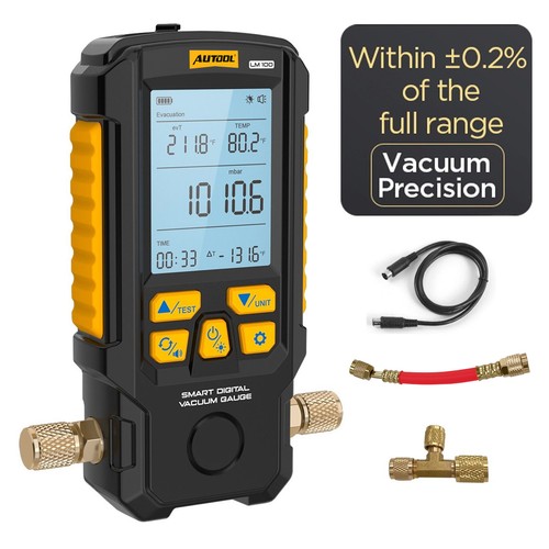 Digital vacuum gauge hvac - gauge, a/c