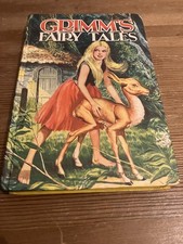 Vintage Book Grimms Fairy Tales 1960s Hardback by Dean & Son