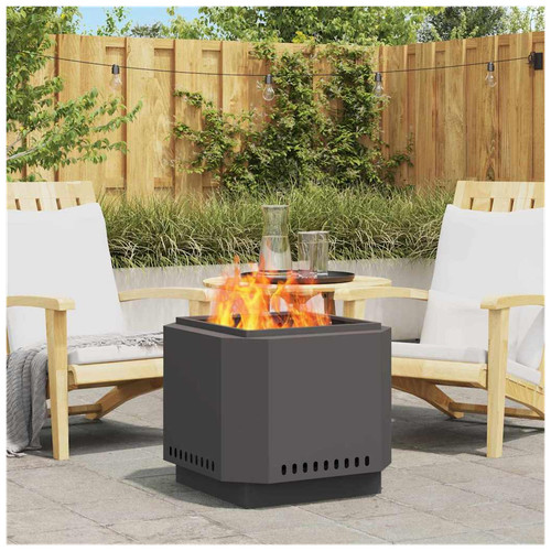Fire pit smokeless black - fire,